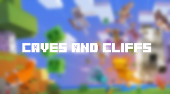 Как активировать Сaves & Cliffs в Minecraft?