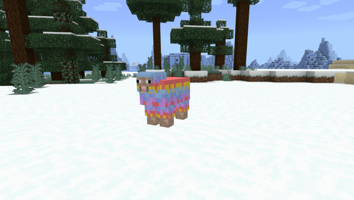 Овца с конфетами