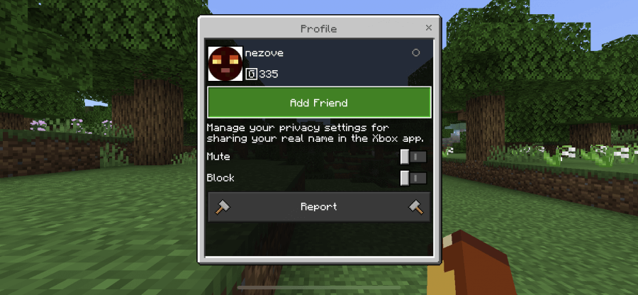 how to add a friend in minecraft xbox