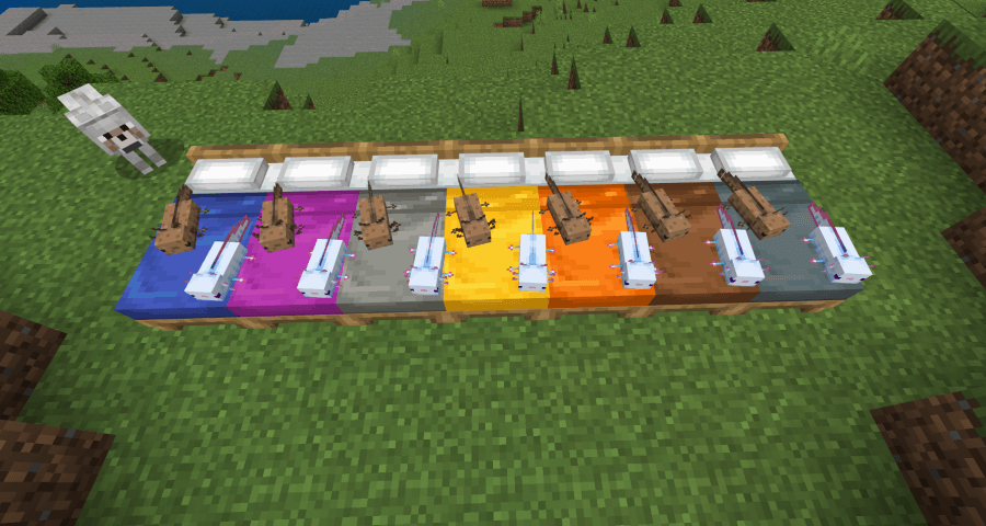 Кровати с разными цветами