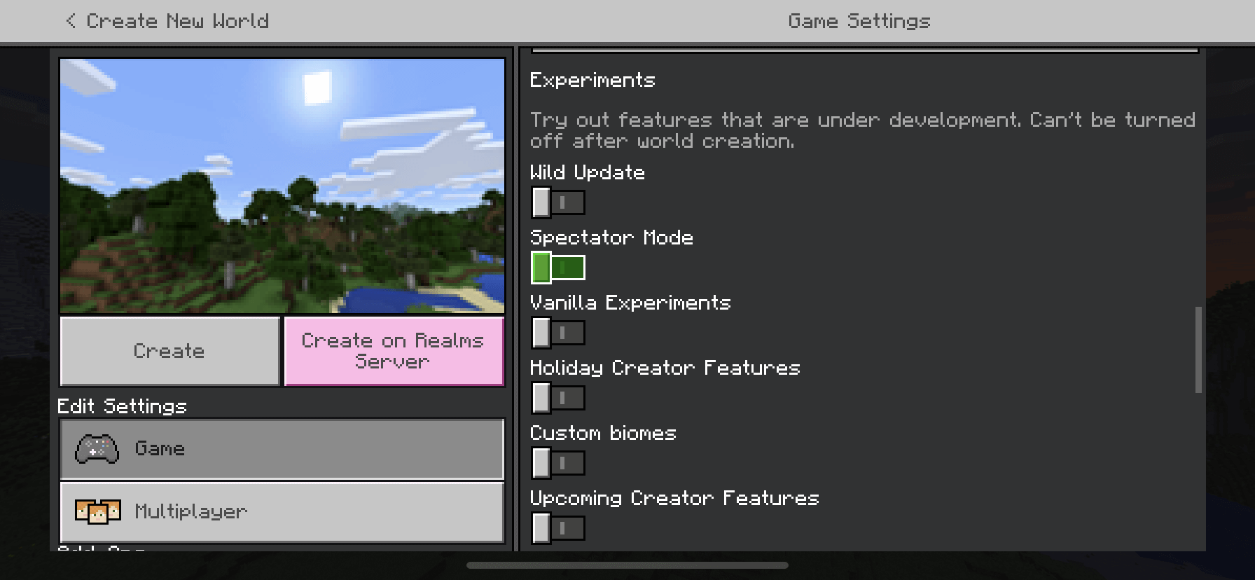 Download Minecraft Pe 1 18 31 Release Spectator Mode